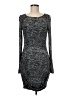Halston Heritage Gray Casual Dress Size M - photo 1