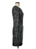 Halston Heritage Gray Casual Dress Size M - photo 4
