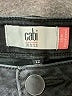 CAbi 100% Cotton Solid Black Jeans Size 12 - photo 7