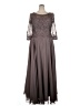 Assorted Brands 100% Polyester Gray Cocktail Dress Size 3X - photo 1