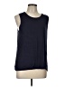 Halogen Blue Sleeveless T-Shirt Size L - photo 1