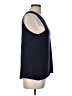Halogen Blue Sleeveless T-Shirt Size L - photo 4