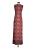 Max Studio Paisley Red Casual Dress Size XS - photo 2