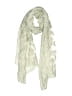 Jessica McClintock Ivory Gray Scarf One size - photo 1
