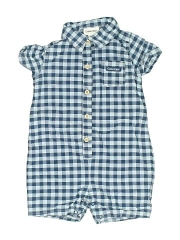 Calvin Klein Short Sleeve Onesie (view 1)