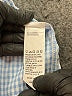 Elings 100% Polyester Checkered-gingham Blue Casual Dress Size M - photo 8