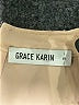 Grace Karin Gold Sleeveless Blouse Size S - photo 7