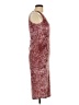 Popular Basics Burgundy Cocktail Dress Size L - photo 4