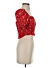Altar'd State Red Short Sleeve Blouse Size XS - photo 4