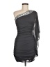 Ruby Rox 100% Polyester Gray Cocktail Dress Size M - photo 1