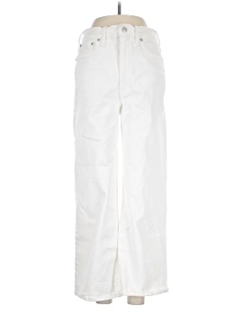 Madewell The Perfect Vintage Wide-Leg Crop Jean in Tile White