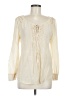Daniel Rainn Ivory Long Sleeve Blouse Size M - photo 1