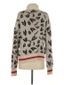 Tularosa Animal Print Tan Pullover Sweater Size S - photo 2