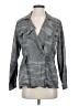 Lucky Brand Print Gray Blazer Size S - photo 1