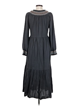 knee length dresses for ladies Universal Thread Women's Long Sleeve Denim Maxi Shirtdress - Med Wash   ShopCredence