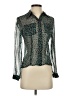 WD.NY Teal Long Sleeve Blouse Size S - photo 1