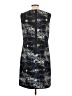T Tahari Graphic Silver Cocktail Dress Size 12 - photo 2