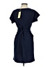 Alala Solid Blue Casual Dress Size S - photo 2