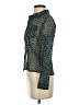 WD.NY Teal Long Sleeve Blouse Size S - photo 5