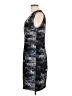 T Tahari Graphic Silver Cocktail Dress Size 12 - photo 5