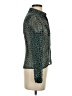 WD.NY Teal Long Sleeve Blouse Size S - photo 4