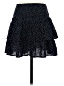 Universal Thread 100% Cotton Paisley Black Casual Skirt Size S - photo 2
