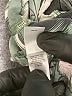 Unsubscribed 100% Silk Floral Green Jumpsuit Size S - photo 6