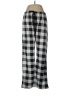 Assorted Brands Checkered-gingham White Gray Casual Pants Size M - photo 1