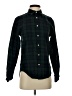 Sandro 100% Cotton Argyle Green Long Sleeve Button-Down Shirt Size S - photo 1