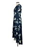 Free People 100% Polyester Floral Blue Casual Dress Size XS - photo 5