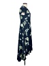 Free People 100% Polyester Floral Blue Casual Dress Size XS - photo 4