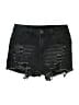 Jeans Black Denim Shorts Size M - photo 1