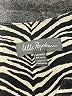 Ulla Popken Animal Print Black Short Sleeve Top Size 32 - photo 7