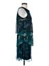 Desigual Graphic Teal Cocktail Dress Size XS - photo 4