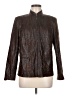 Kim Rogers 100% Polyester Metallic Brown Jacket Size M - photo 1