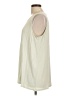 Eileen Fisher Ivory Sleeveless T-Shirt Size L - photo 5