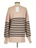 ETCYY Stripes Tan Pullover Sweater Size S - photo 2