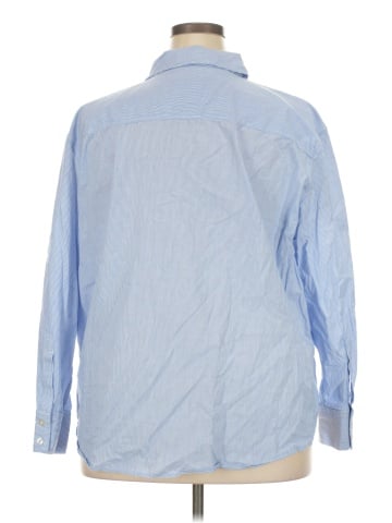 Calvin Klein 3/4 Sleeve Button-Down Shirt (view 2)