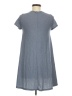 Rolla Coster Solid Gray Casual Dress Size M - photo 2