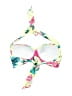 Unbranded Tropical White Swimsuit Top Size 12 - photo 2