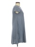 Rolla Coster Solid Gray Casual Dress Size M - photo 4