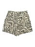 Carolina Belle Animal Print Ivory Shorts Size 2 - photo 1