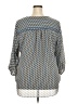 Max Studio 100% Polyester Blue 3/4 Sleeve Blouse Size 2X - photo 2