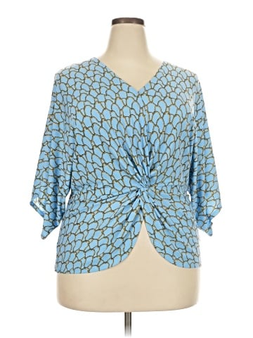 Bold Elements 3/4 Sleeve Blouse (view 1)