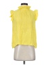 Stark X 100% Cotton Yellow Sleeveless Blouse Size XS - photo 1