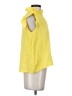 Stark X 100% Cotton Yellow Sleeveless Blouse Size XS - photo 4