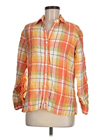 Jones New York Sport 3/4 Sleeve Button-Down Shirt (view 1)