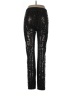 BCBGMAXAZRIA Metallic Black Casual Pants Size L - photo 2