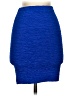 Unbranded Solid Blue Casual Skirt Size S - photo 1