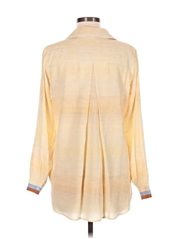 L'Agence 3/4 Sleeve Silk Top (view 2)